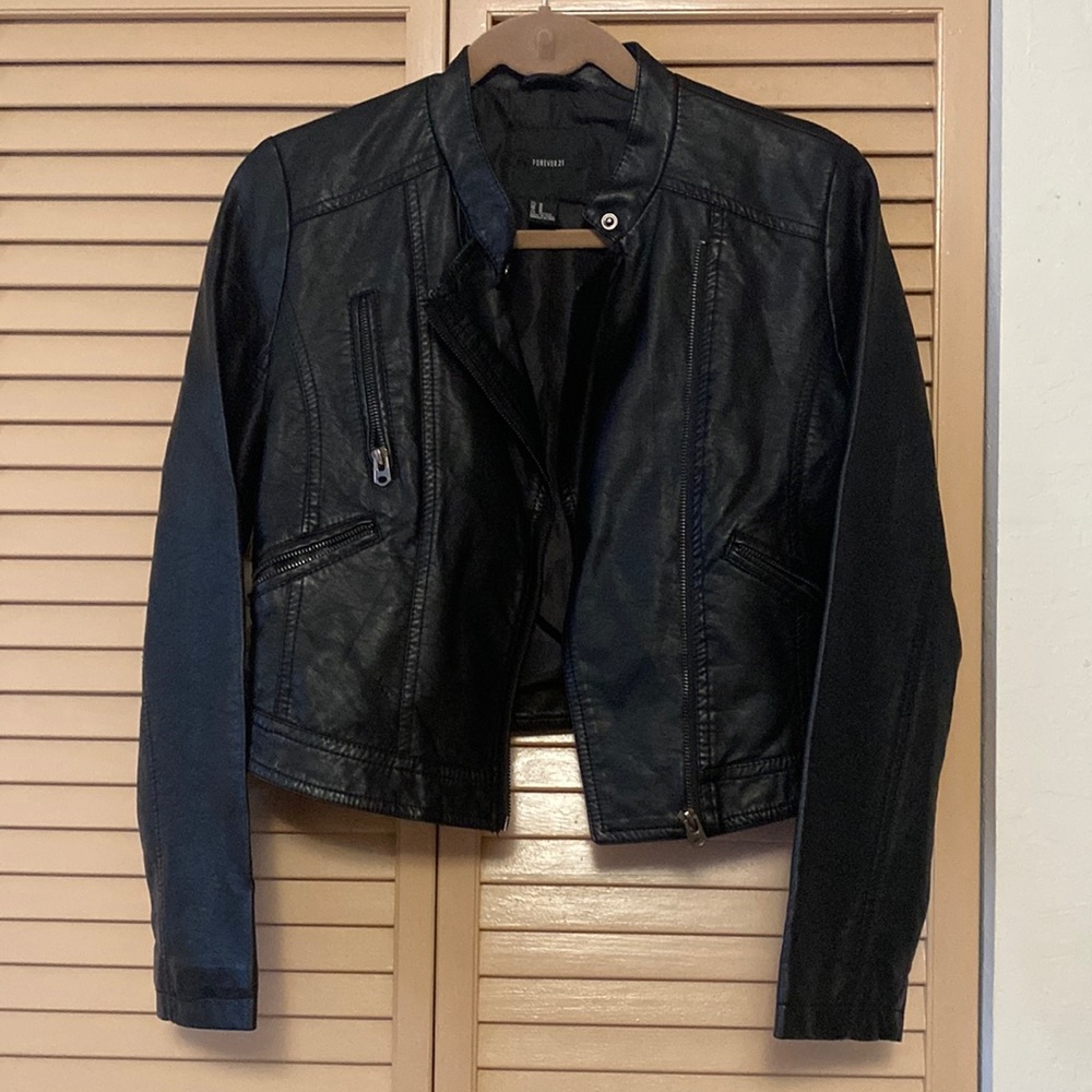 Forever 21 Faux Leather Jacket